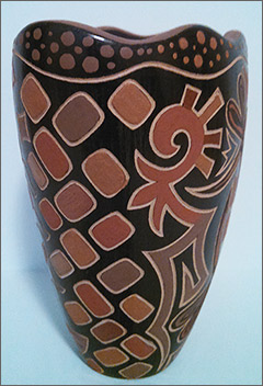 Gloria Fragua (Jemez Pueblo) pottery