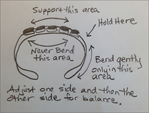 Adjust your bracelet